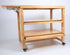 MOBILE WOODEN BUFFET DISPLAY TROLLEY  3 TIER - Cater-Care