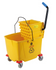 GATTO Single Plastic Bucket & Wringer - 32Lt - Yellow