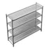 1200 X 450MM X 1800H PLASTIC SHELVING - cater-care